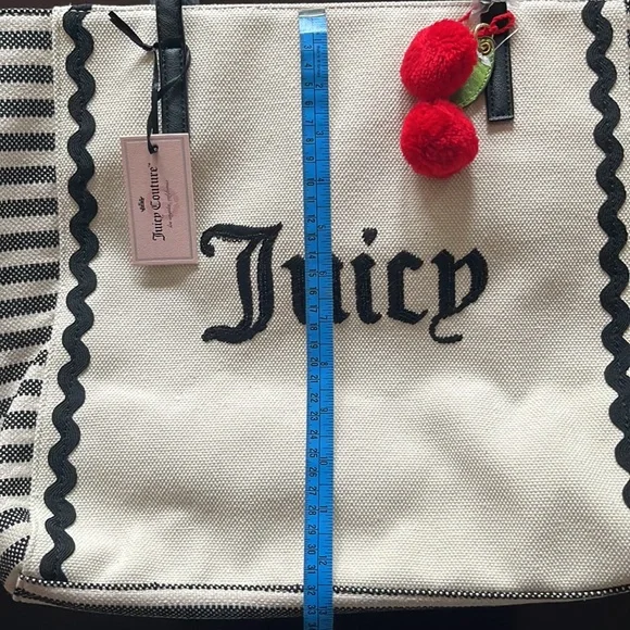 Juicy counture beach tote bag NWT